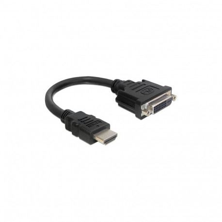Delock adapterkaabel HDMI pistik > DVI 24+1 pesa