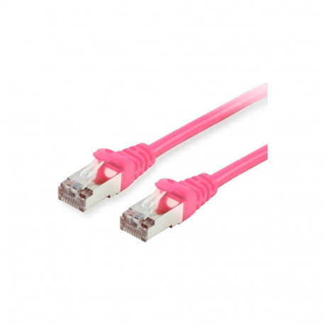 "Equip Patchkabel Cat6 S/FTP 2xRJ45 0.15m pink LSZH Polybeutel"