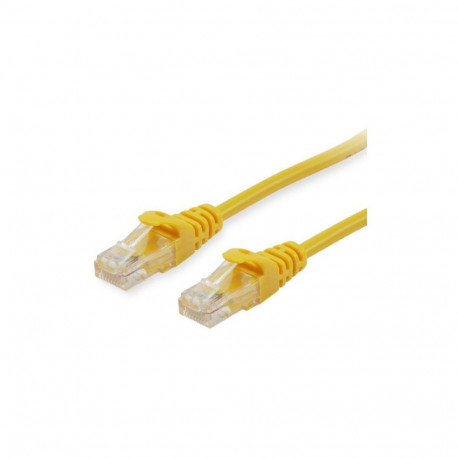 Equip Cat6 U/UTP 2xRJ45 2.00m kollane lapikaabel kilekotis