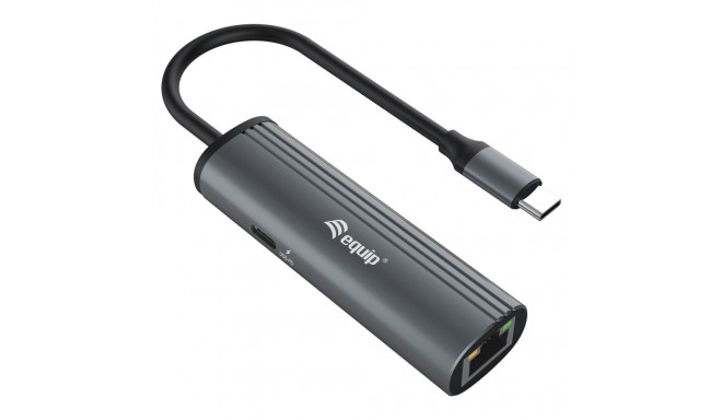 "Equip Dock USB-C->GbE.100WPD3.0 15cm gr"