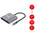 "Equip Dock USB-C->HDMI.USB-A.100WPD 25cm gr"