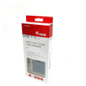 Equip dokijaam USB-C->2xHDMI USB 3.0 100WPD 15cm, hõbe