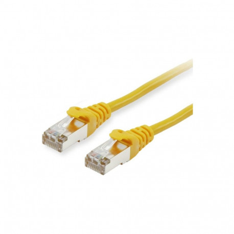 "Equip Patchkabel Cat6A S/FTP 2xRJ45 0.25m gelb LSZH Polybeutel"