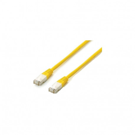 "Equip Patchkabel Cat6A S/FTP 2xRJ45 1.00m gelb Plat.LSZH Polybeutel"