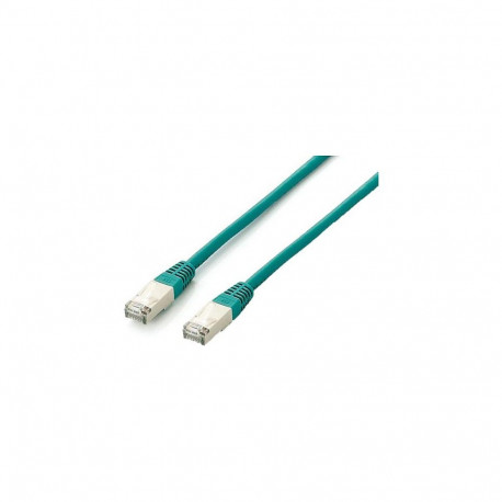 "Equip Patchkabel Cat6A S/FTP 2xRJ45 0.50m grün Plat.LSZH Polybeutel"