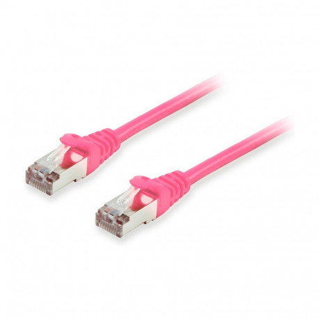 "Equip Patchkabel Cat6A S/FTP 2xRJ45 1.00m pink LSZH Polybeutel"