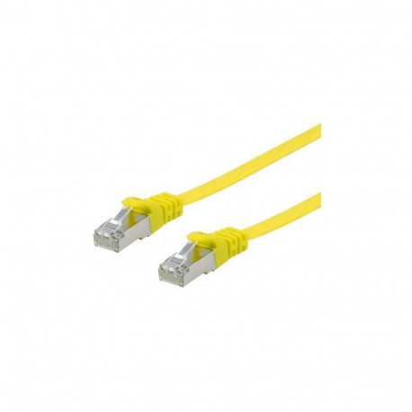 "Equip Patchkabel Cat6A U/FTP 2xRJ45 5.00m gelb Flach LSZH Polybeutel"