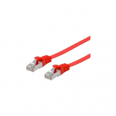 "Equip Patchkabel Cat6A U/FTP 2xRJ45 1.00m rot Flach LSZH Polybeutel"
