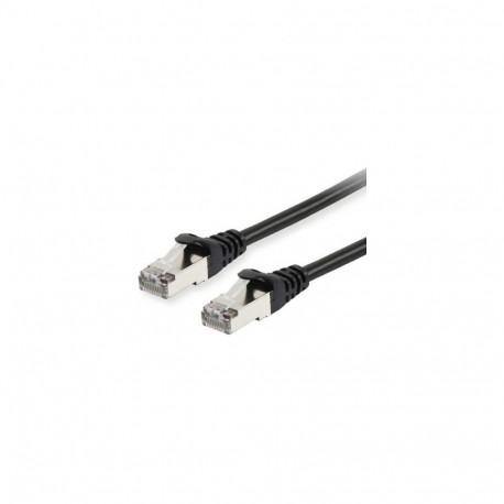 "Equip Patchkabel Cat6A S/FTP 2xRJ45 7.50m schwarz LSZH Polybeutel"