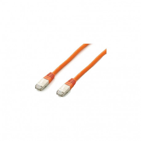 "Equip Patchkabel Cat6A S/FTP 2xRJ45 0.50m orange Plat.LSZH Polybeutel"