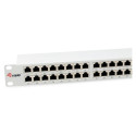 "Equip Patchpanel 48x RJ45 Cat6A 19"" FTP 1HE Premium hellgrau"
