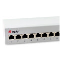 "Equip Patchpanel 12x RJ45 Cat6A FTP 1HE Premium hellgrau"