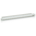 "Equip Patchpanel 24x Cat6 19"" FTP 1HE Keystone Montage gr"