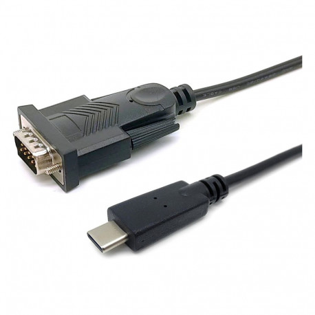 "Equip Adapter USB-C -> Seriell RS232-DB9 St/St 1.50m sw"