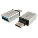 Equip USB-C -> USB 3.0 adapter, 2-pakk, hõbedane