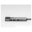 "Equip Dock USB-C->HDMI.2xUSB3.0.GbE.100WPD 25cm si"