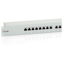 "Equip Patchpanel 24x RJ45 Cat6 19"" UTP 1HE Premium hellgrau"