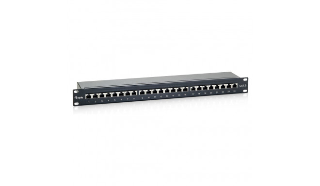 Equip patch-paneel 24x RJ45 Cat6 19" FTP 1HE premium must