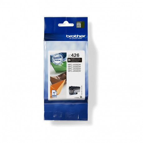 Brother LC-426BK must tint kuni 3000 lehekülge vastavalt standardile ISO/IEC 24711