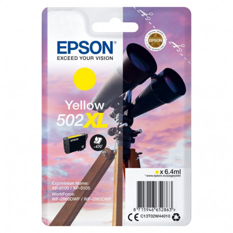 "Epson 502 C13T02W44010 yellow HC"