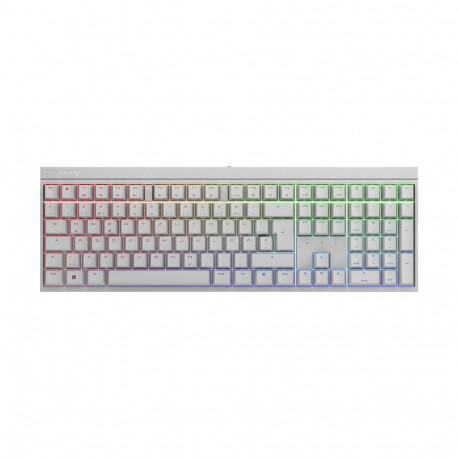 Cherry TAS MX 2.0S RGB juhtmega valge saksa paigutusega MX BROWN