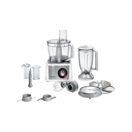 "Bosch Kompakt-Küchenmaschine Multi Talent 8 1250 W *weiß/Edelstahl*"