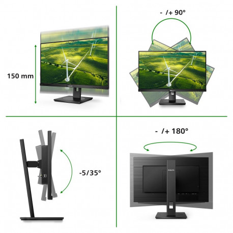Philips 68.5cm (27.0") 272B1G 16:09 DVI+HDMI+DP+USB IPS