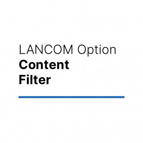 "LANCOM Content Filter +25 Option (3 Jahre)"
