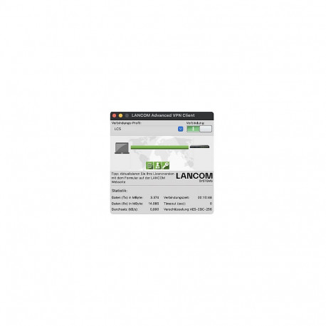 "LANCOM Upgrade Advanced VPN Client (Mac, 10 Benutzer) - ESD"