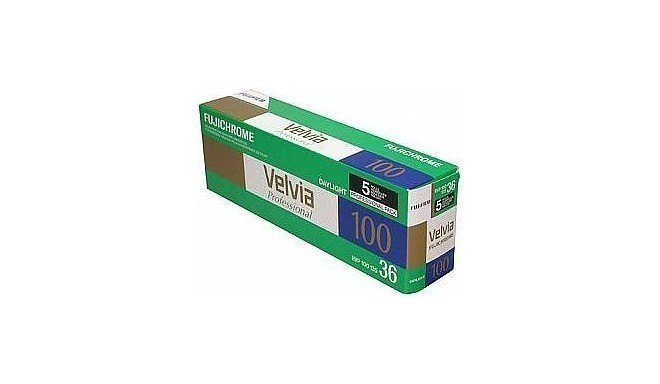 Fujichrome film Velvia RVP 100/36x5