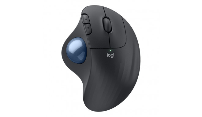 "Logitech ERGO M575S Wireless Trackball - Graphite + Blue Ball"