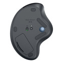 "Logitech ERGO M575S Wireless Trackball - Graphite + Blue Ball"