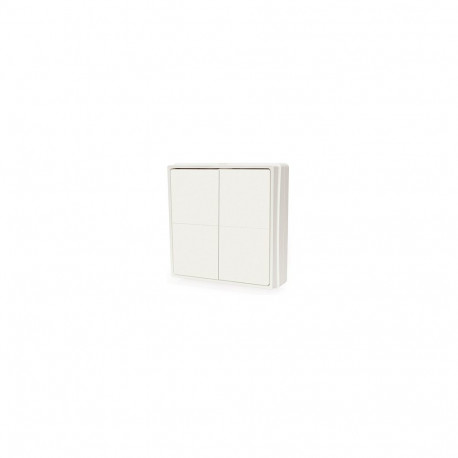 "Shelly Plug & Play ""Blu Wall"" Switch 4 Wandtaster 4-fach 16 Aktionen Weiß"