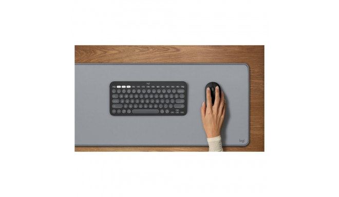 Logitech hiir Pebble Mouse 2 M350s Bluetooth, grafiithall