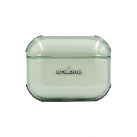 Evelatus Apple AirPods Pro 2 TPU Protective Case Shine Transparent