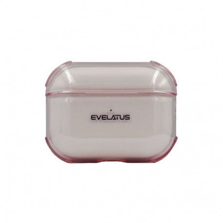 Evelatus Apple AirPods Pro TPU Protective Case Transparent Pink