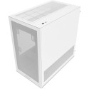 NZXT H3 Flow, tower case white (matte), tempered glass