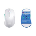 CHERRY XTRFY M64 Wireless, gaming mouse white/turquoise