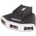 Omega USB 2.0 HUB 4-port OUH24W