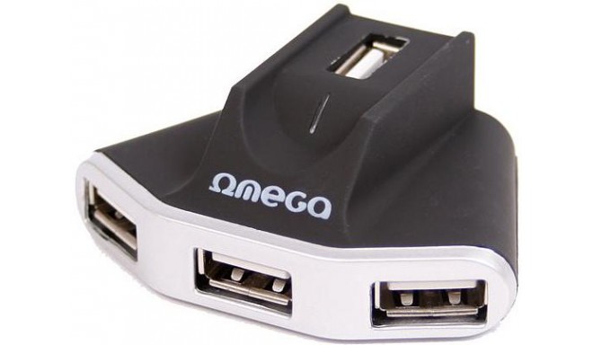 Omega USB 2.0 хаб 4 порта (OUH24W)