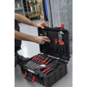 Wiha tool case Basic L mechanic (black/red, 36 pieces, with case)