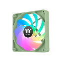 Thermaltake CT140 Reverse ARGB Sync PC Cooling Fan Matcha Green (Light Green, Pack of 2, Reverse, 14
