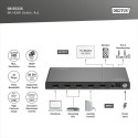 Digitus 8K HDMI Switch, 4x1 (black, with remote control)