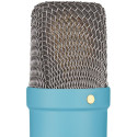 Rode Microphones NT1 Signature +XLR cable+Desktop Studio Arm, microphone (light blue, bundle)