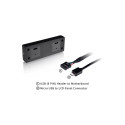 Thermaltake LCD Screen Kit Black Tower 300 / Ceres 330, Display (black)