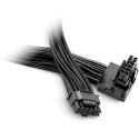 be quiet! 12VHPWR PCI-E 90° cable (black, 70cm)