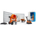 brother bworld construction site set, backdrop