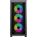 Xilence XILENT X X912.ARGB, tower case (black, tempered glass)
