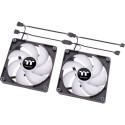 Thermaltake CT120 ARGB Sync PC Cooling Fan, case fan (black, pack of 2, without controller)