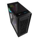 Sharkoon RGB WAVE, pc case (black, tempered glass side panel)